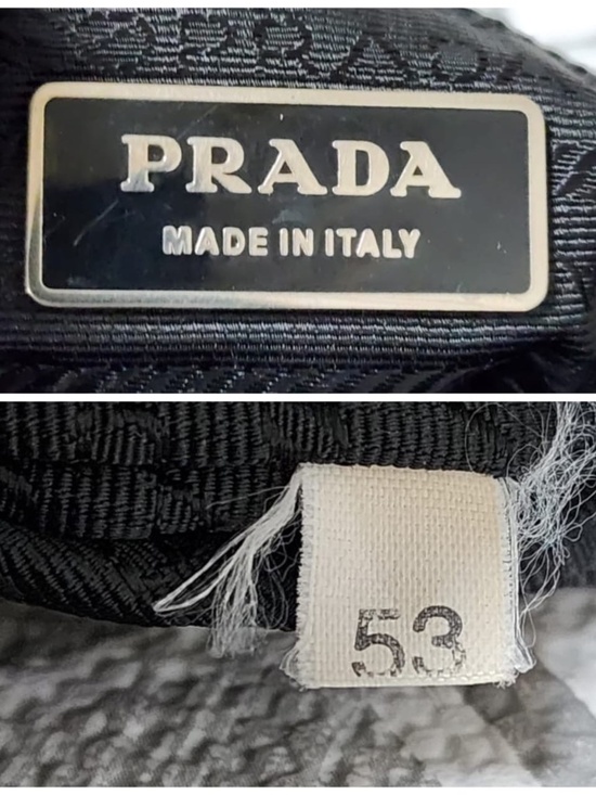 Authentic PRADA Vintage Tessuto Nylon Vela Cinch Backpack Black main image 6